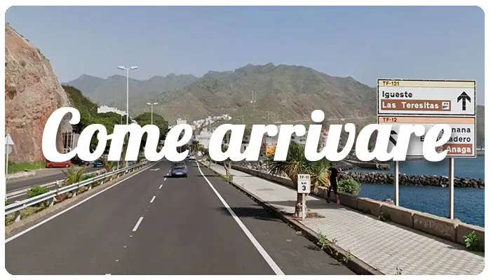 come arrivare alla spiaggia di Benijo